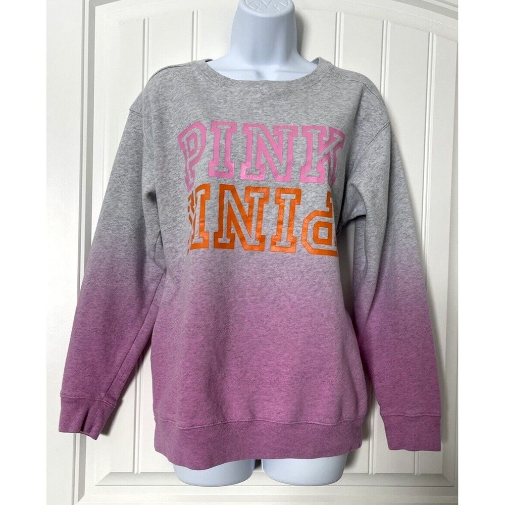 Victoria Secret Pink Everyday Lounge Sweatshirt‎ Sweater Womens Size Small